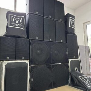 Martin Audio subwoofers like the SPX218 and CCD Live 15